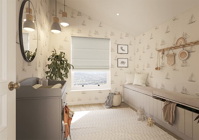 Bravo, Natural - Twist&Fit Roman Blind - Image 7